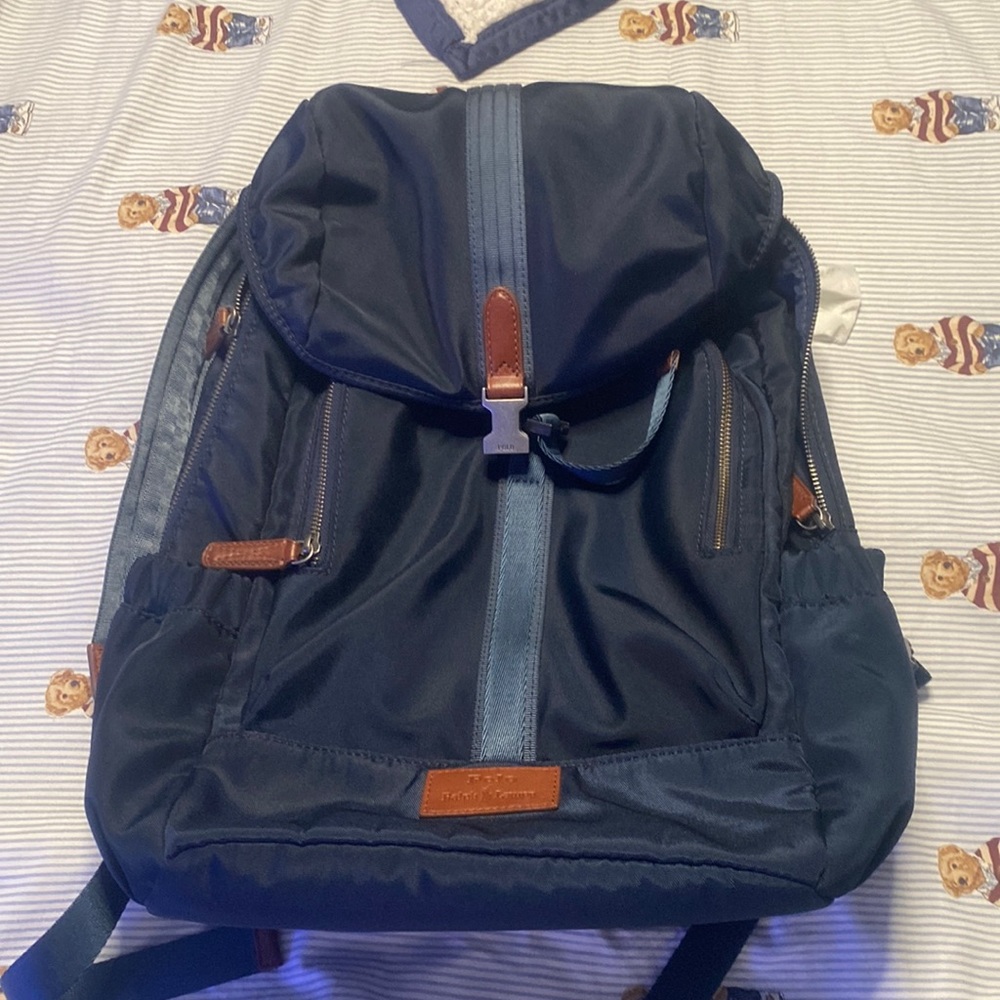 Ralph Lauren Backpack with plenty of zip pockets